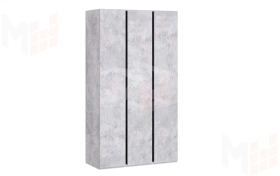 Шкаф 3-х створчатый Дэли 3 Цемент Светлый