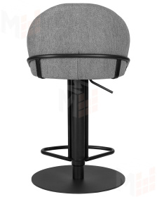 Стул барный DOBRIN OLIVER (серая ткань (FLY1347-17))