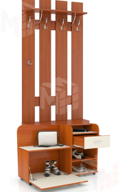 Вешалка с тумбой П-5