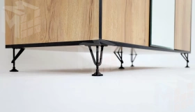 Шкаф 3-х створчатый Лофт 3 Дуб Крафт Золотой