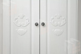 Шкаф угловой Мария-Луиза 5 Бодега Белый