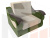Кресло-кровать Меркурий 80 (Бежевый\Зеленый)