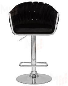 Стул барный DOBRIN MARCEL (черный велюр (MJ9-101))