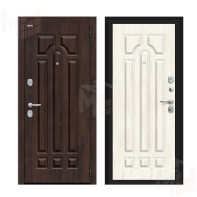 Входная металлическая дверь Форт Kale Almon/Nordic Oak