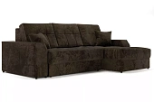 Угловой диван-кровать Лас-Вегас Коричневый правый 