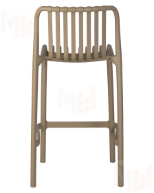 Стул полубарный DOBRIN CHLOE (бежевый)