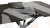 Стол обеденный раздвижной Лиссабон Тип 1 Черный муар, Ателье темный