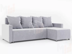 Угловой диван Таити Светло-серый