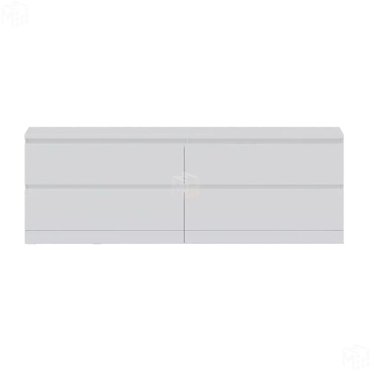 Комод Варма 4Д белый