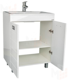 Тумба под умывальник "Elen 65" Cube без ящика Домино