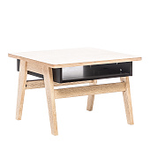 Стол Leset "Сканди" (Венге/Дуб шпон)