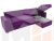 Угловой диван Камелот правый угол (Фиолетовый)