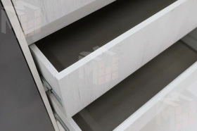 Комод Нильс Дуб Эльза/Темно-Серый Лофт