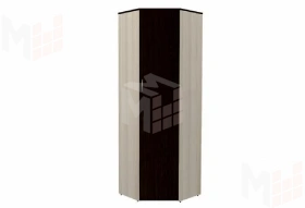 Шкаф угловой Ольга 9.1 Ясень Шимо Светлый/Венге