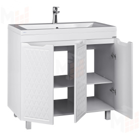 Тумба под умывальник "Andrea 90" 3D без ящика Домино