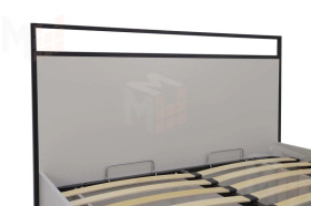 Кровать Николь 7.14  с подъёмным механизмом Кашемир/черный