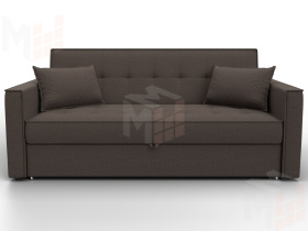 Диван прямой Лига-104 (160) ( Амур 05 коричневый )