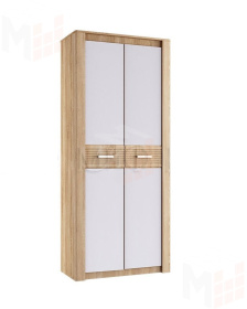 Шкаф Терра 2-х створчатый (сонома/белый)