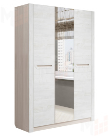 Шкаф 3-дв Ривьера РИВ2 ясень шимо 