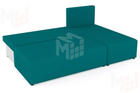 Угловой диван Рим Зеленый