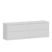 Комод Варма 4Д белый