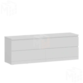 Комод Варма 4Д белый