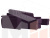П-образный диван Нэстор (Фиолетовый)