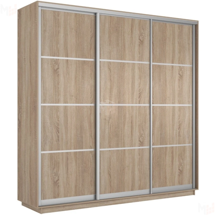 Шкаф-купе Лоял 3-х дверный (ДСП) 210 см.