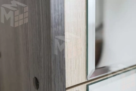 Прихожая Гретта 1 Ясень Черный/Дуб Сонома