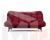  Диван клик-кляк Арно Бархат красный STAR VELVET 3 DARK RED