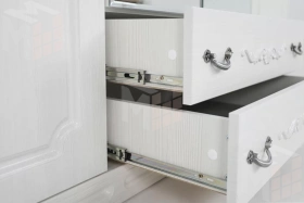 Шкаф 4-х дверный Мария-Луиза 4 Бодега Белый