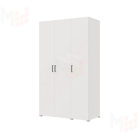 Шкаф Бостон 3-х створчатый 1350 (белый)