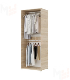 Шкаф Бостон 2-х створчатый 1000 (сонома)