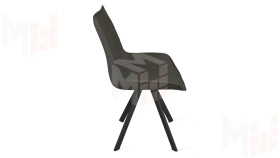 Стул Фэнди К2 Черный муар, Велюр Confetti Stone