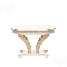 Стол раздвижной Leset Ромео 1Р (Слоновая кость)