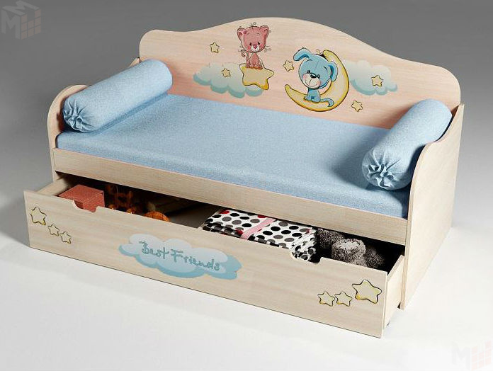 Кровать для малышей Лучшие друзья 40006 4256 за 9 588 р. - купить недорого в интернет-магазине в Санкт-Петербурге