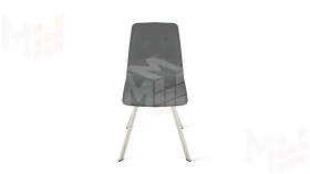 Стул Бруно (паук Т2) Бежевый муар, Кожзам Серый