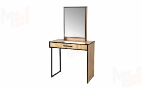 Трюмо Лофт 10 Дуб Крафт Золотой