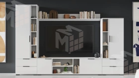 Набор мебели для гостиной  Агата № 4 - ГН-004 Белый