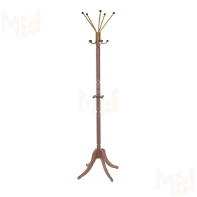 Вешалка напольная Leset Галант-3 (Орех)