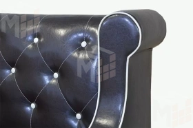 Диван Лорд нераскладной Остин Умбер/Остин Крем