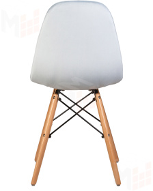 Стул обеденный DOBRIN BENNET (ножки светлый бук, пудрово-голубой велюр (HLR-15))