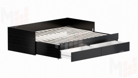 Кровать-кушетка раздвижная Кастор 90*200 (венге)