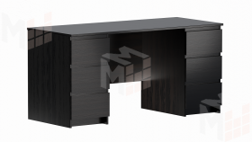 Стол письменный Кастор 6 ящиков венге