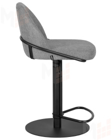 Стул барный DOBRIN OLIVER (серая ткань (FLY1347-17))