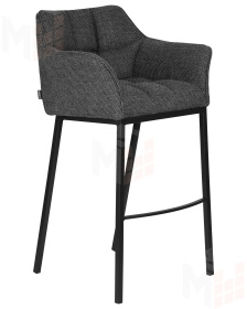 Стул барный DOBRIN LUCAS (серая ткань (F-22))