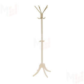 Вешалка напольная Leset Галант-3 (Слоновая кость)