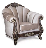 Кресло Марселла корень дуба глянец