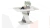 Стол обеденный раздвижной Люксембург Тип 3 Дуб крафт белый, Серый