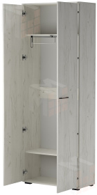 Шкаф ИТАЛИЯ ШК-800  Крафт белый